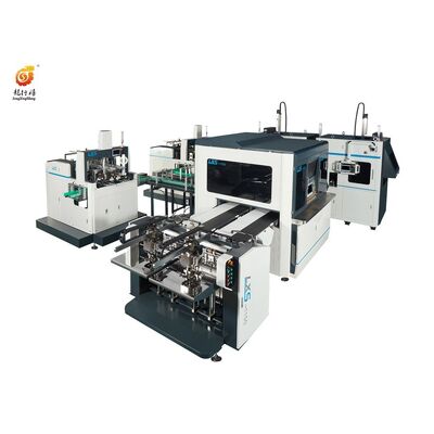 LS-1150 Bi-Channel Intelligent Fully Automatic Rigid Box Making Machine — Double Channel, 25 Pairs/min, Auto Setting, CCD ±0.1mm