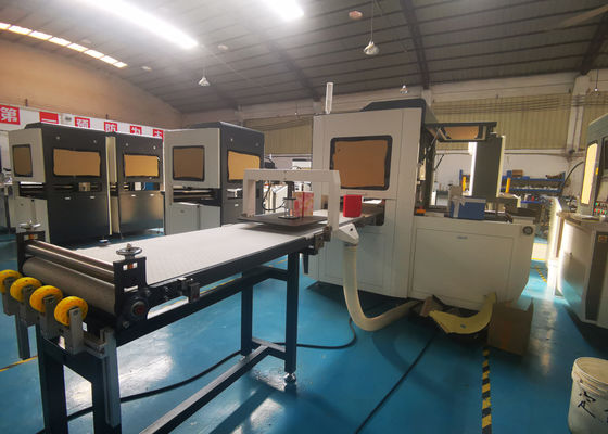 LS-450plus Multi-Function Automatic Box Packing Machine For Paper Box Packing And Cellphone Box With Camera Position
