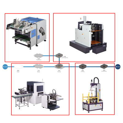220V Semi Automatic Rigid Box Making Machine For Candy Box