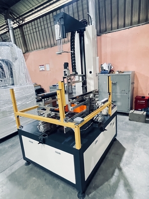 High Accuracy Semi Automatic Rigid Box Making Machine For Shoe Storage
