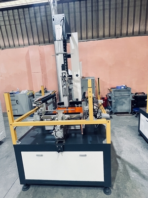 High Accuracy Semi Automatic Rigid Box Making Machine For Shoe Storage