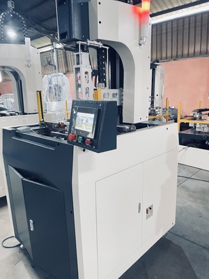 Semi Automatic Carton Strapping Machine , Four Sides Folding Box Machine Mobile Cover