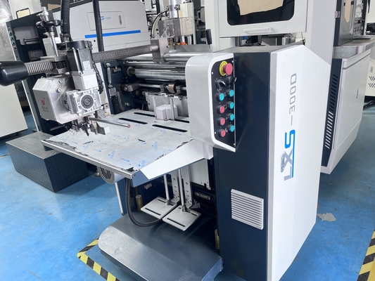 Automatic Strapping Rigid Box Making Machine , 40pcs/Min Cardboard Box Maker