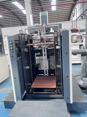 Automatic Strapping Rigid Box Making Machine , 40pcs/Min Cardboard Box Maker