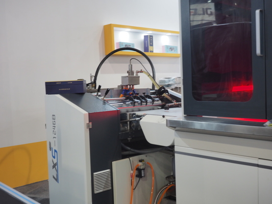 Automatic Intelligent Packaging Rigid Box Making Machine For Cardboard Box Wrapping