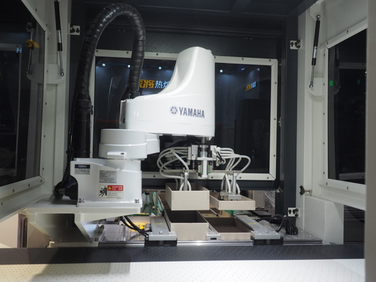 Automatic Intelligent Packaging Rigid Box Making Machine For Cardboard Box Wrapping