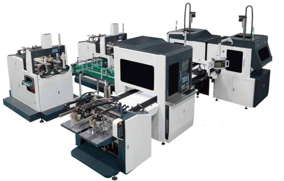 Fully Automatic Rigid Box Making Machine For Cardboard Box Top And Bottom Making