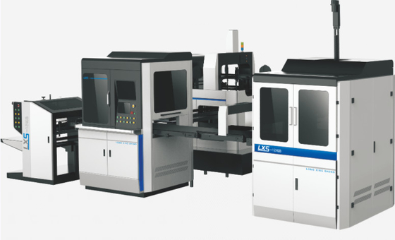 Automatic Smart Rigid Box Making Forming Machine With  PLC System For Cardboard Packaging Gift Box