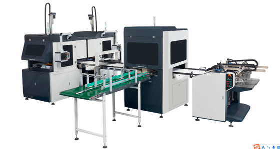 Fully Automatic Double Positioning Double Molding Rigid Box Positioning Machine