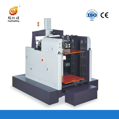 Automatic Non-Stop Cardboard Pile Converting Devices Rigid Box Corner Pasting Machine