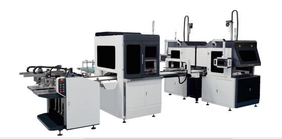 Dual Channel Intelligent Fully Automatic Wine Box High-End Wine Bottle Box Forming Machine