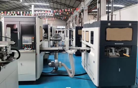 Fully Automatic High Speed Double Forming Candy Toy Phone Watch 45 Pc/Min Rigid Box Making Machine
