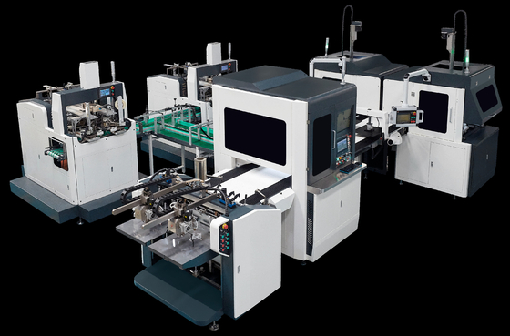 Fully Automatic Double Positioning Double Molding Rigid Box Positioning Machine