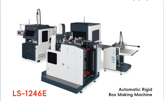 Fully Automatic Rigid Box Making Visual Positioning Machine For Box