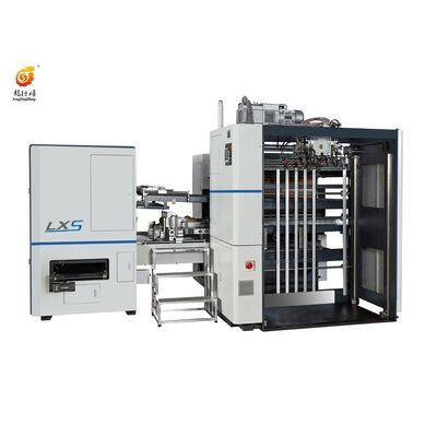 LS-S2 Fully Automatic Cardboard Slitting Machine — Two-Pass Slitting with 90° Auto Rotation, 6 Blades, 15-60 m/min, Max 1200×900mm