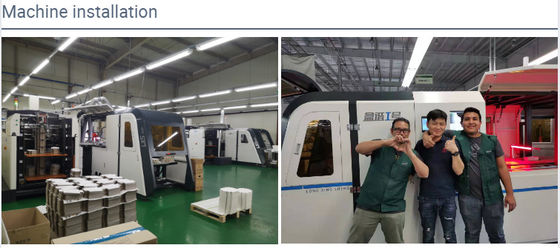 High Speed Rigid Carton Box Making Machine Cardboard Thickness 0.8mm-3mm For Cell Phone