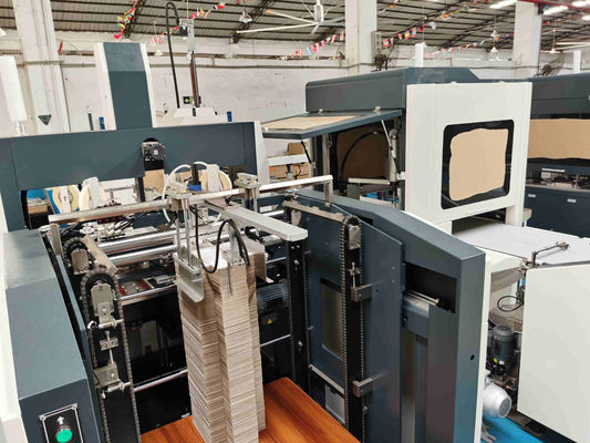 Scarf Boxes Making Machine And Cardboard Box Machine With Speed 25pcs/Min And Visual Positionin System