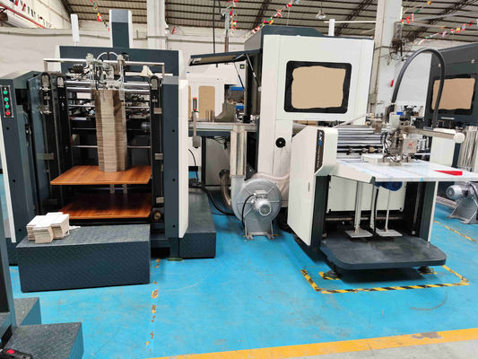 Scarf Boxes Making Machine And Cardboard Box Machine With Speed 25pcs/Min And Visual Positionin System