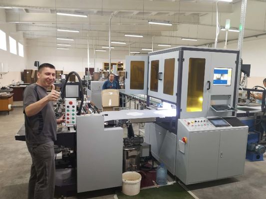 Multi Function Box Hardcover Making Machine 20-36pcs/Min 2121kg