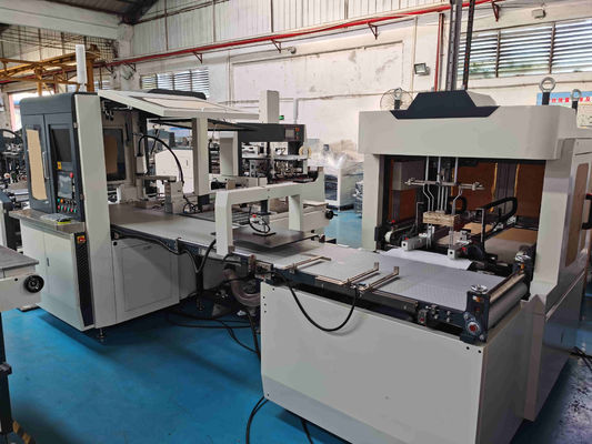 Fully Automatic Wedding Gift Magnetic Rigid Box Making Machine With Visual Positioning