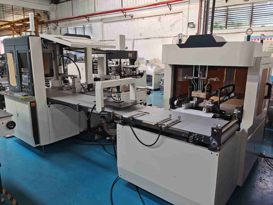Earing Underwear 100mm 580mm Rigid Box Making Machine For Wrapping