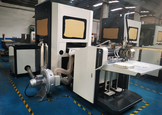 ISO9001 Paper Lining Machine 40pcs/Min Book Cover Wrapping Machine