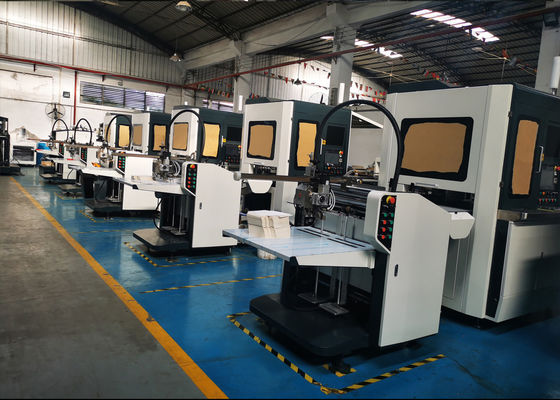 Cellphone Mobile Box Making Machine 40pcs/Min Panasonic Servo Motor