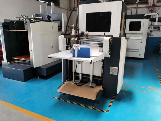 Smart Paper Book Shaped Gift Box Making Machine With Dual Box Wrapping System