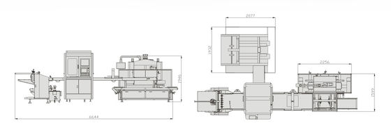 Automatic Mobile Box Making Machine Box Size L80mm-400mm 3 Phase