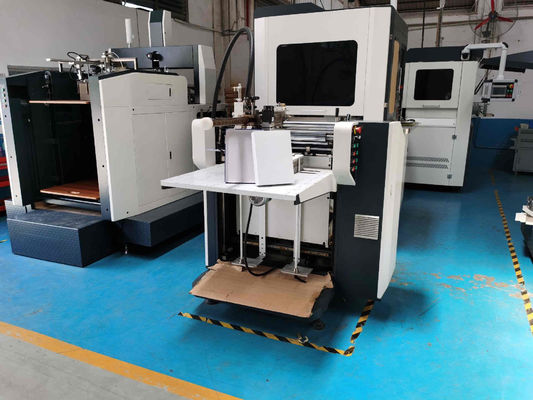 Rigid Cover Tray Rigid Box Making Machine 0.2mm Visual Positioning