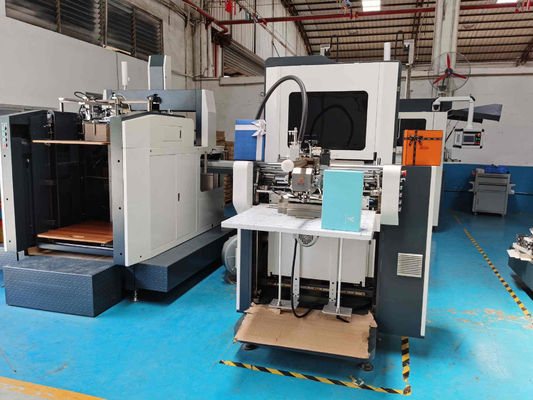 Rigid Cover Tray Rigid Box Making Machine 0.2mm Visual Positioning