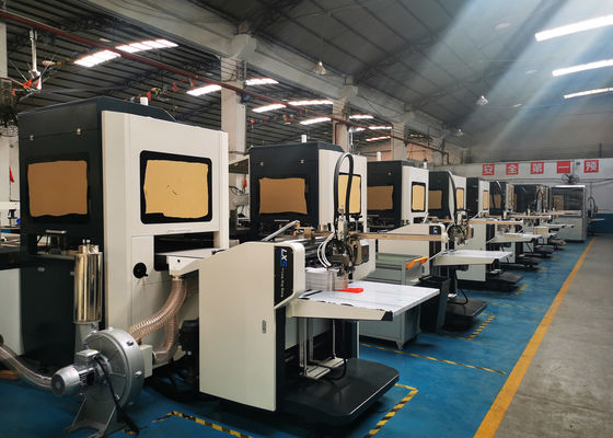 Box Wrapping Machine And Book Cover Positioning Machine For Packaging And Paper Lining
