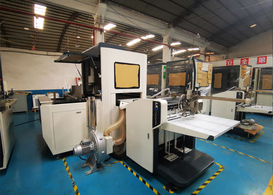 Box Wrapping Machine And Book Cover Positioning Machine For Packaging And Paper Lining