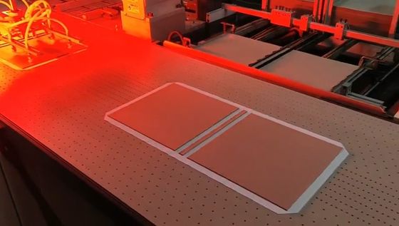 Automatic Visual Positioning Machine Laminating Box Paper Cardboard