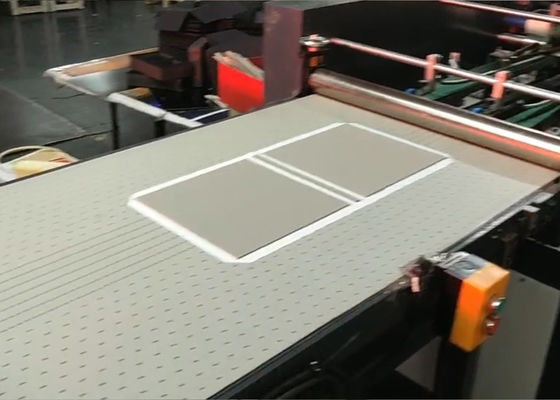 Rigid Box Packing Machine For Book Case Making And Rigid Box Making