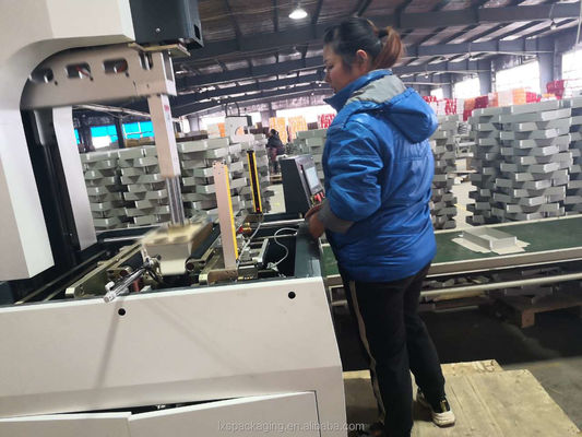 Setup Box Wrapping Machine and jewellery box making mahchine with Automatic Setting 22pcs/Min