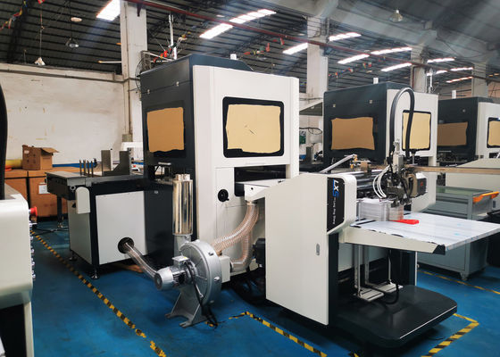 Rigid Box Packing Machine For Book Case Making And Rigid Box Making
