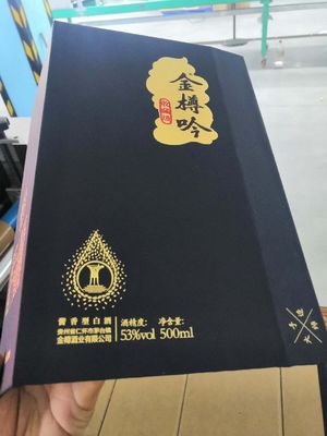 Wine Box Cover Positioning Machine Paper Box Pasting W3180XH2114mm