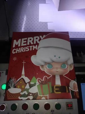 Christmas Gift Box Making Machine L5989XW3182XH2100mm Rigid Box Paper Gluing Machine