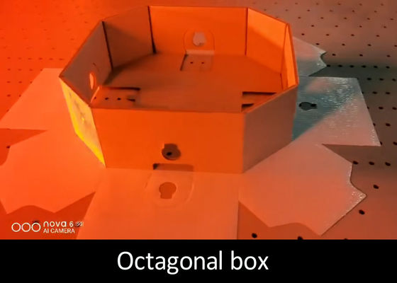 Octagonal Box Making Machine Which Is Customized According Customer'S Demand