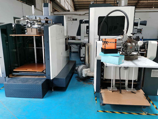 Rigid Wine Shoe Box Making Machine 0.11mm Box Width 73mm-400mm