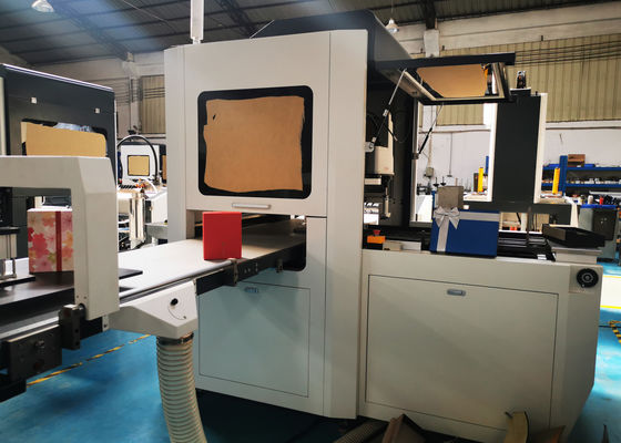 Positioning Perfume Box Gluing Machine Gift Box Making Machine With Speed 1400pcs Per Hour