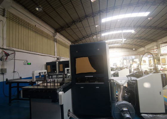 Rigid Box Paper Gluing Machine H2112mm Box Pasting Machine For Cell Phone
