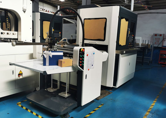 Multi-Function Box Hardcover Making Machine With High Speed And Big Box Sizes And Panasonic Servo Motor