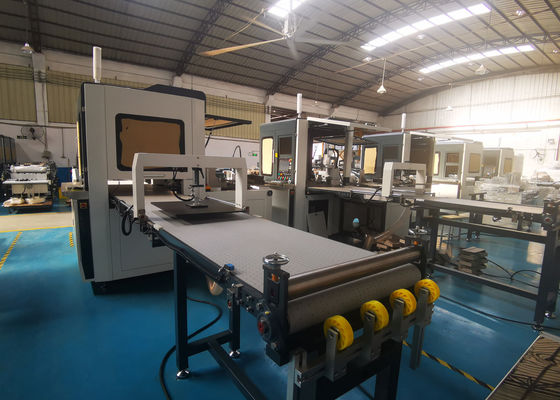 Rigid Box Paper Gluing Machine H2112mm Box Pasting Machine For Cell Phone