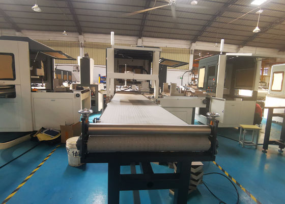 Automatic Paper Gluing Machine For Inner Box Positioning And Be One Of The Step For Rigid Box Making