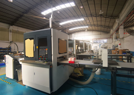 LS-450plus Multi-Function Automatic Box Packing Machine For Paper Box Packing And Cellphone Box With Camera Position