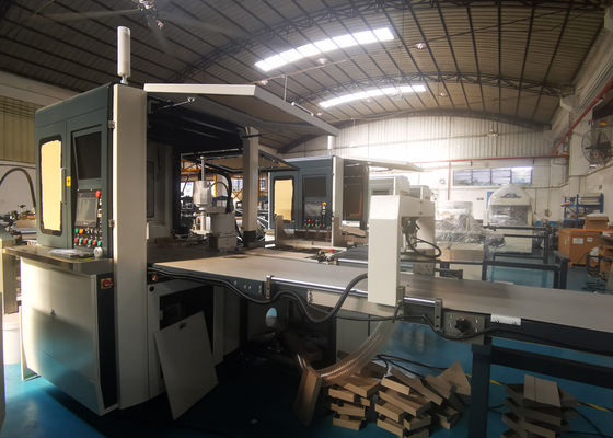 Rigid Shoe Box Paper Gluing Machine Positioning Machine For Rigid Box Production