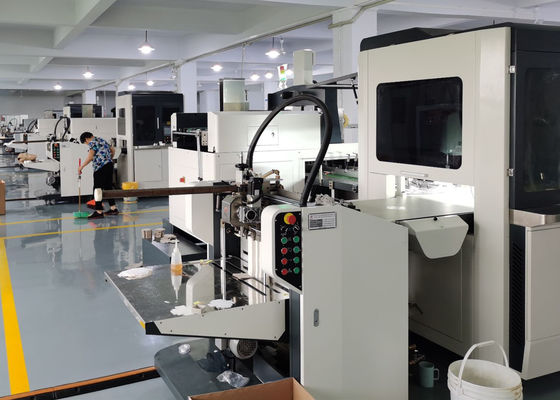 Automatic Smart Packaging Rigid Cellphone Box Making Machine with autoamtic setting function