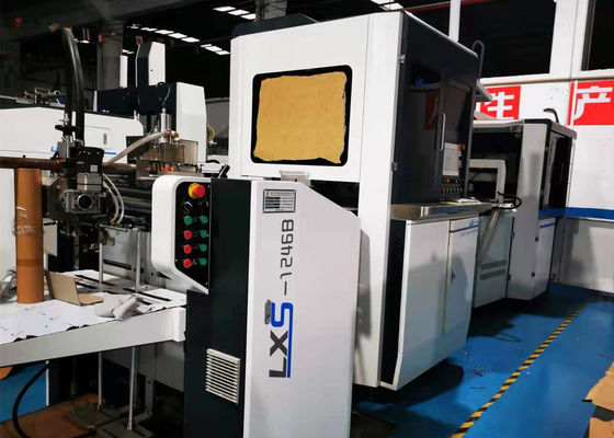 LS 450 S.  Box Positioning Machine Which Is Used To Paste The Inner Box On The Paper To Make Mobile Phone Box .